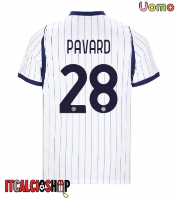 Inter Milan Benjamin Pavard #28 Seconda Maglia 2026-27 Manica Corta